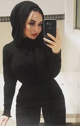 Türbanlı Escort Bayan Cananla Zevk Dolu Ateşli Anlar